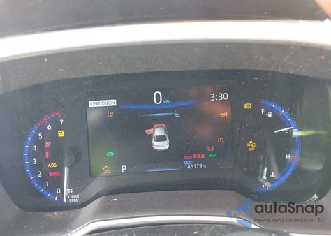 2022 Toyota Corolla Hybrid Le z USA, uszkodzony, nr VIN JTDEAMDEXNJ038398